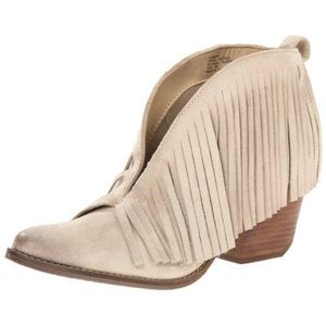 Fringe booties
